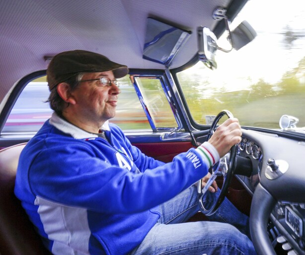 Det tok Mads tre år å pusle sammen sin egen Maserati